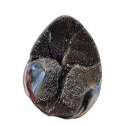 EKFBQBGW Stone 900-1.1kg Curvature of The Furnishing Articles Turtle Grain Egg Ball Septarian Nodule Crystal Quartz