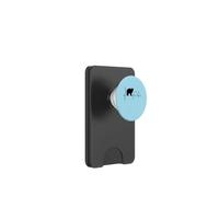 EKG de battements de cœur de Chat mannois drôle, J'aime Mon Chat mannois PopSockets PopWallet pour MagSafe