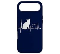 EKG des battements de cœur du Chat tonkinois C'est drôle, J'aime Mes Chats tonkinois Coque pour iPhone Air
