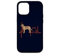 EKG des battements de cœur pour Chiens Broholmer Mes Chiens sont Mon Cardio Coque pour iPhone 12/12 Pro