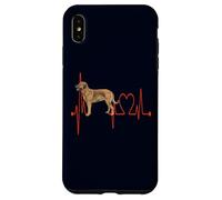 EKG des battements de cœur pour Chiens Broholmer Mes Chiens sont Mon Cardio Coque pour iPhone XS Max