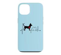EKG des battements de cœur pour Chiens de Maneto Andalusia Mes Chiens sont Mon Cardio Coque pour iPhone 13
