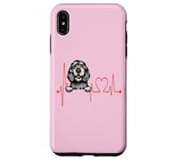 EKG des battements de cœur pour Chiens Otterhound Mes Chiens sont Mon Cardio-vasculaire Coque pour iPhone XS Max