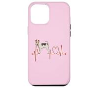 EKG des battements de cœur pour Chiens Wire Fox Terrier Mes Chiens sont Mon Cardio Coque pour iPhone 12 Pro Max
