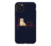 EKG du Rythme Cardiaque d'un Chien Havanais Mes Chiens sont Mon Cardio Coque pour iPhone 11 Pro Max