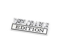 EKHNMTCM Autocollant de calandre de capot de badge d'édition déplorable de voiture Patriot Freelance Compass Tundra Silverado Facile à installer, il suffit de peler et coller.(Deplorable Sticker-04)