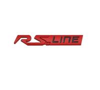 EKHNMTCM Autocollants 3D en métal GT RS LINE, emblème latéral de coffre arrière, for Renault Logan Clio Megane 2 3 4 Captur Twingo Duster Kadjar Facile à installer, il suffit de peler et coller.(PURPL