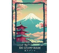 Eki Stamp Book: Capture Your Travels with a Cool and Unique Japanese Tradition | Pastel Edition | Travel-Friendly 4x6 Size