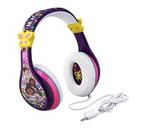 eKids Disney Encanto Casque Filaire pour Enfants, pour l'école, la Maison ou Les Voyages, sans nœuds, avec contrôle du Volume, Prise Jack 3,5 mm, répartiteur Inclus
