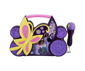 eKids Disney Encanto Sing Along Boombox avec Microphone et Musique intégrée