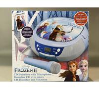 ekids FR-430V2 EKIDS CD-Player Frozen Eiskönigin CD/Radio/Mikrofon blau