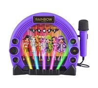 EKids RH-115.EMv22 Rainbow High Sing Along Boombox avec Microphone intégré et lumières Clignotantes