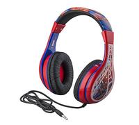 eKids Spiderman Casque Filaire pour Enfants avec Prise Jack 3,5 mm | Bandeau réglable