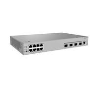 eKitEngine S220 Series S220-8P4S - Commutateur - Géré - 8 x 10/100/1000 (PoE+) + 4 x 1 Gigabit SFP - flux d'air de l'avant vers le côté - Montable