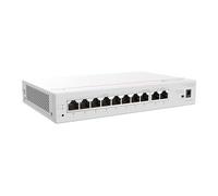 eKitEngine S380-S8P2T - Commutateur - Géré - 1 x 10/100/1000 (PoE+) + 7 x 10/100/1000 - Montable sur rack - PoE+ (124 W)