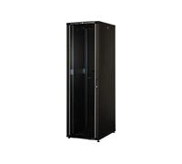 EKIVALAN Baie de brassage BEEA 22U 600 x 800, verre, métal (noir)
