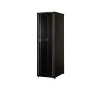 EKIVALAN Baie de brassage BEEA 42U 600 x 800, verre, métal (noir)
