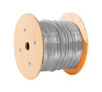 EKIVALAN CABLE DOUBLE MONOBRIN S/FTP CAT7 GRIS LS0H RPC Dca - 300M