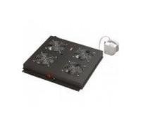 Ekivalan Kit 4 Fans With Thermostat, Roof Mounting, Black