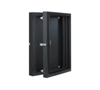 EKIVALAN Kit de conversion double section coffret CEPA 12U Prof.150mm (noir)