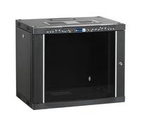 Ekivalan Pro Wallmount 19 "9u Depth 450mm (black)