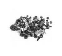 Ekivalan Set Of 50 M6 Screw, Washer And Cage Nut Kits