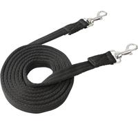 EKKIA Rênes Matelassées - Couleurs - Noir, Taille Equipement Cheval - Poney