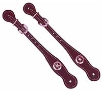 EKKIA Western Sangle éperon en cuir avec ornement