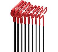 Eklind 53168 Lot de 8 clés Allen hexagonales avec poignée rembourrée SAE 3/32-1/4 (tige de 15,2 cm)