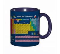 EKLMPS Original Mug en céramique,idéal comme cadeau,impression de haute qualité,mug à motifs,mug à thé,à café,330ml,Tableau périodique des éléments