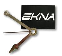 EKNA Cure-Pipe en Acier Inoxydable - Nettoyeur et Presse - Accessoires - 3 Pièces + Autocollant EKNA (Argent)