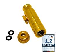 EKNA Snuff Bullet Boîte à tabac à priser en poudre pour catapulte V2 Doré