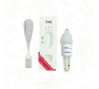 EKNA Test de salive THC Police - 5 x Test de drogue Test rapide THC - Test de salive THC 3,5 ng pour l'aptitude à conduire - Test rapide de salive de test de drogue pour la sécurité routière (5 pièces