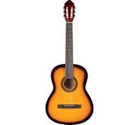 EKO GUITARS Guitare classique CS-10 Sunburst, Manche 4/4, Table en tilleul, Housse incluse