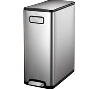 EKO - Ecofly Poubelle à pédale 45 litres - Stainless steel Plastic - Matt Inox