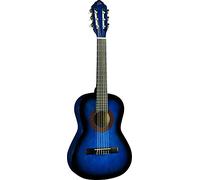 EKO GUITARS - CS-2 Blue Burst, Guitare Classique Série Studio 1/2, Table et Dos Tilleul Laminé, Manche et Touche Bouleau, Housse Incluse, Couleur Blue Burst