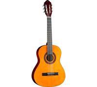 EKO GUITARS - CS-5 Natural, Guitare Classique de la Série Studio 3/4, Table, Éclisses et Fond en Agathis, Manche en Acajou, Touche en Roupanà d’Amérique du Sud, Couleur Natural