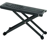 EKO GUITARS - GBU REPOSE-PIEDS, Repose-pieds à 4 Niveaux de Hauteur Réglables, Patins Antidérapants, Couleur Noir