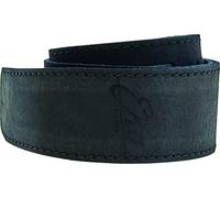 EKO GUITARS - GBU STRAP Sangle en Cuir, Confort et Résistance, Réglable et Adaptée aux Guitares Électriques et Acoustiques, Design Élégant et Durable, Couleur Noire