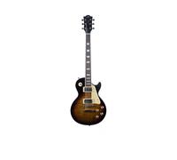 EKO GUITARS - Guitare électrique LS-300, corps en peuplier, manche en érable, clavier en résine Eko WPC, 2 micros Humbucker, pont Tune-O-Matic, 22 touches, échelle standard, couleur Honey Burst