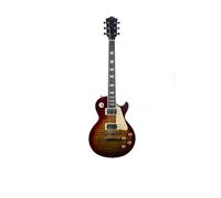 EKO GUITARS - Guitare Électrique LS-300, Corps en Peuplier, Manche en Érable, Touche en Résine Eko WPC, 2 Micros Humbucker, Pont Tune-O-Matic, 22 Frettes, Mensur Standard, Couleur Cherry Sunburst