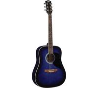 Ekofires Guitare acoustique Ranger 6, table épicéa, manche okoumé, touche Roupanà, Blue Sunburst
