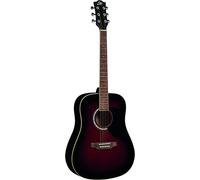 EKO GUITARS - RANGER 6 RED SUNBURST, Guitare Acoustique Série Ranger, Couleur Red Sunburst