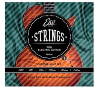 Eko Cordes guitare électrique EL0946L Custom Light 9-46 Nickel Tension légère Set de 6