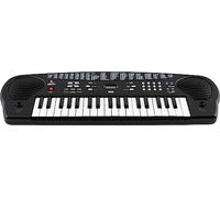 EKO KEYBOARDS - OKEY 37 CLAVIER 37 TOUCHES, Clavier numérique portable 37 touches mini 3 octaves, 129 sons, 100 styles, compact et léger, idéal pour le collège, housse incluse, couleur noire