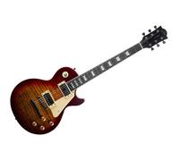 EKO GUITARS - Guitare Électrique LS-300, Corps en Peuplier, Manche en Érable, Touche en Résine Eko WPC, 2 Micros Humbucker, Pont Tune-O-Matic, 22 Frettes, Mensur Standard, Couleur Cherry Sunburst