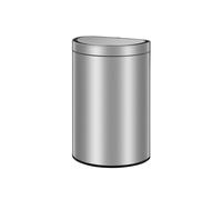 EKO - Mirage Semi-round Sensor Poubelle 47 litres - Stainless steel - Matt stainless steel