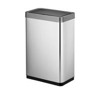 EKO - Mirage X Sensor Recycler Poubelle 20+20 litres - Stainless steel - Matt stainless steel