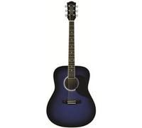 EKO music Ranger 6 Eq Guitare acoustique Dreadnought 6 cordes Noir, Bleu