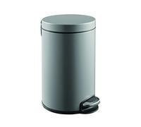 EKO Poubelle à Pédale Métal Inox 38 x 22 x 38 cm 8 litres